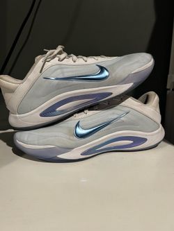 Nike A'One 'Blue Ice' Basketball Shoes Size 12.5 Men’s