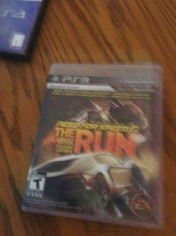 PS3 need for speed the run