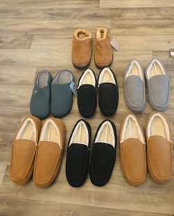 Men’s House Slippers Size 10/ 11-12/ 13