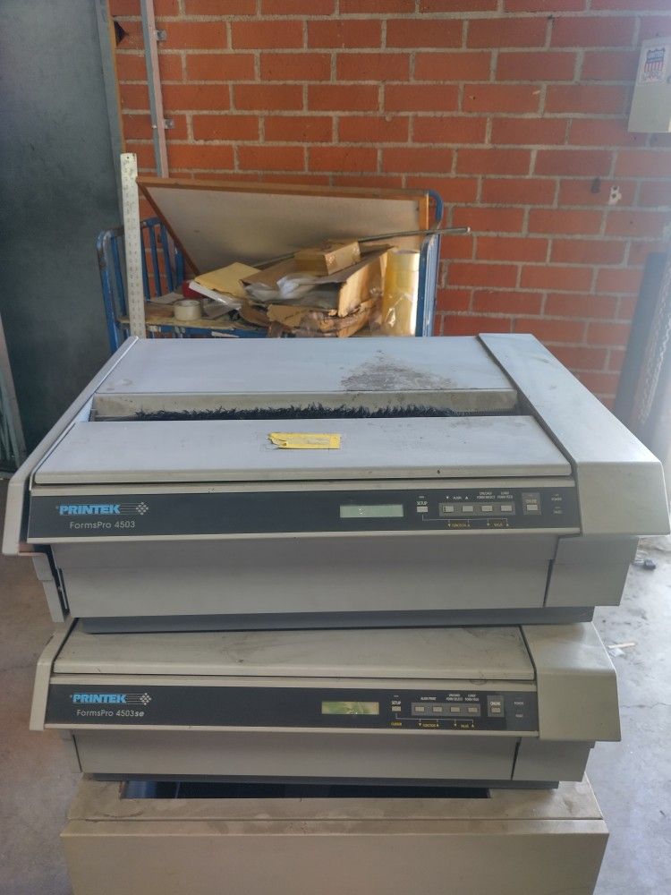 Printek Forms Pro 4503 And 4503se