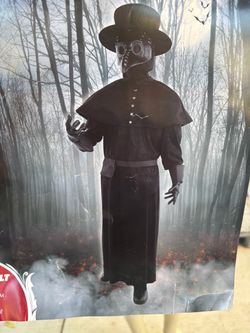 Plague doctor Halloween custom