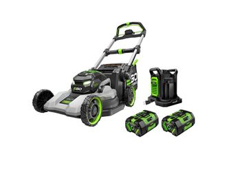 NEW! EGO Power+ 1000 Series Super Composite Deck Select Cut 22″ Self Propelled Mower with 2 Batteries and Charger