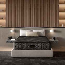 Brand New Mattress King Size Beautyrest Black Hybrid Series One Firm 