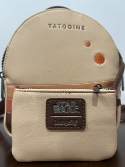 EXCLUSIVE Star Wars Loungefly Convertible Tatooine Mini Backpack