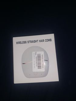 Wireless hair comb