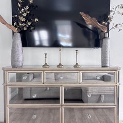 LARGE MIRRORED DRESSER