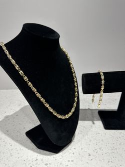 Turkish chain and bracelet set