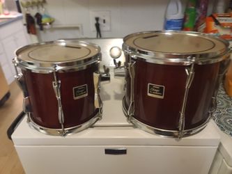 Bateria Drums 2 Yamaha Stage Custom Power Hang Toms 10" and 12" Clean  Condition $120.00