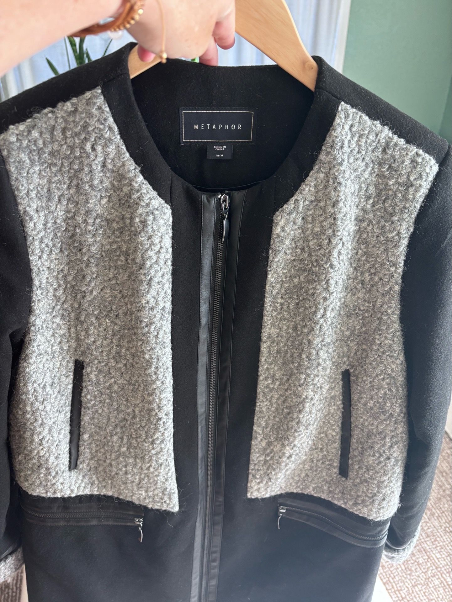 Metaphor Wool Blend Jacket
