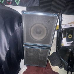 Acoustic Bass Cabinet Double Stack (Cabs Only)