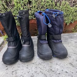 Kids Kamik Snow Boots Size 7