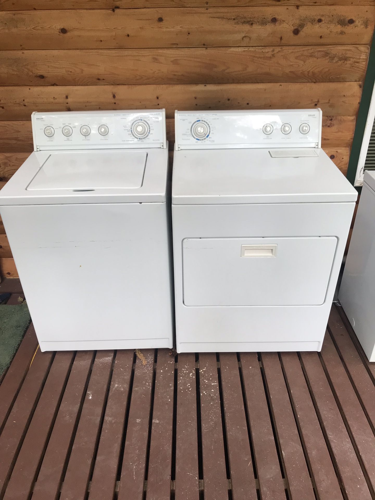 Kirkland Signature Washer and Dryer set
