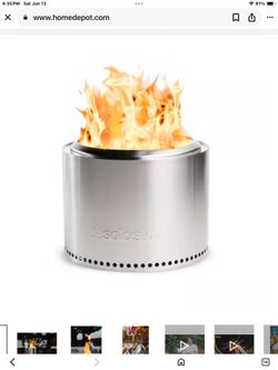 Solo portable fire pit