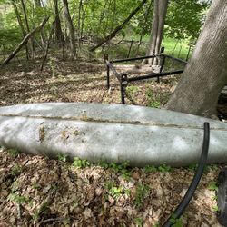 12ft Aluminum Canoe 