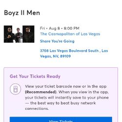 Boyz II Men @ The Cosmopolitan Las Vegas 