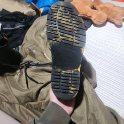 Black And Yellow Leather Doc Martens