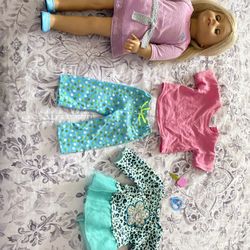 American Girl Doll With Outfits 