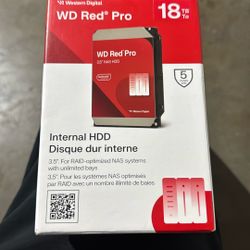 WD RED PRO 18TB HDD