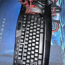 Red Dragon RGB Wired Keyboard and Mouse