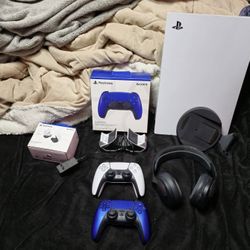 PS5 (Disc Version) and Accessories