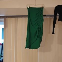 Shein Xsmall Green Skirt
