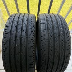 3 Goodyear Eagle Touring and 1 Continental Contipro Contact Tire