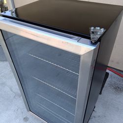 Beverage Cooler Stainless Steel $150