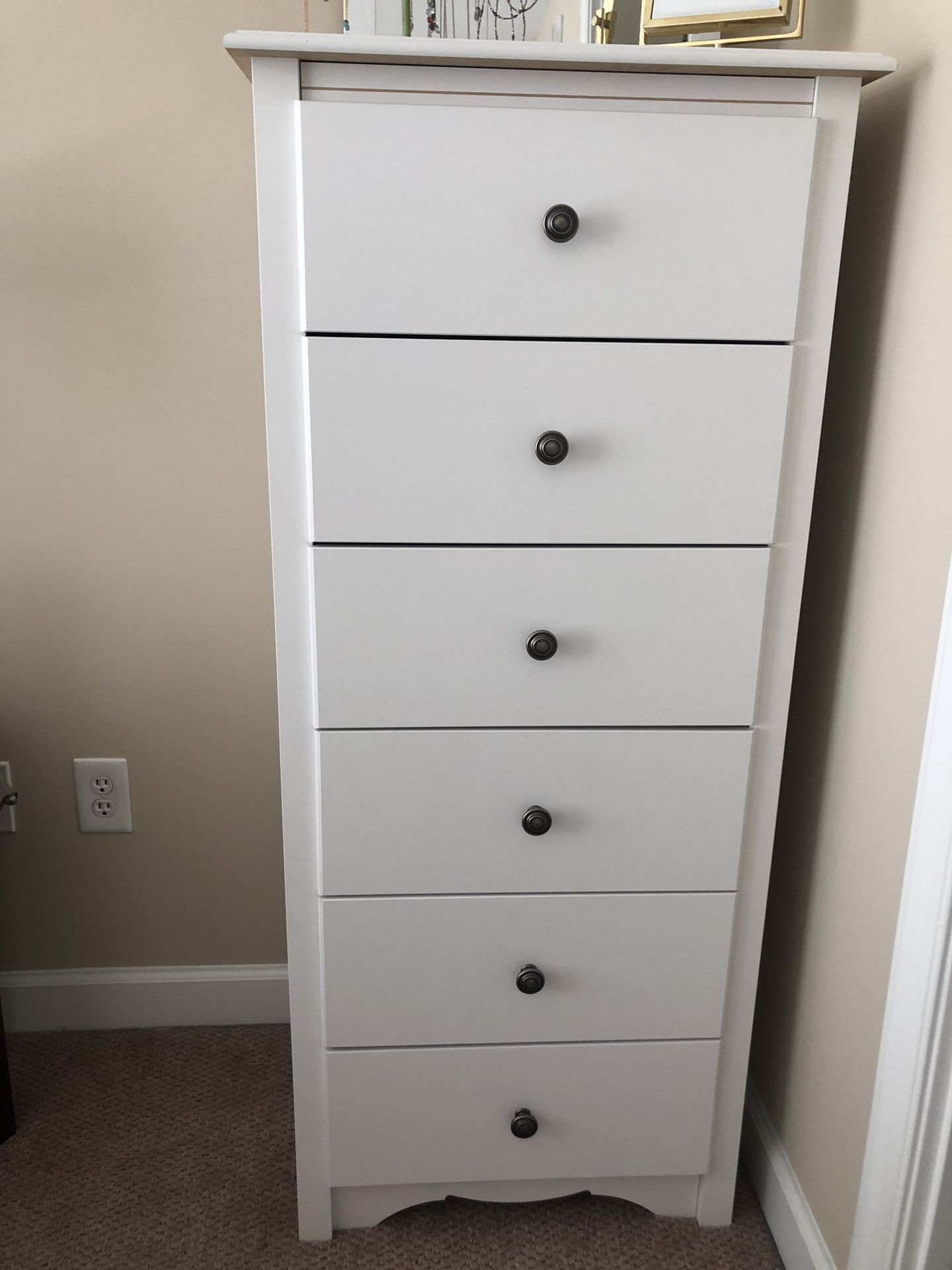 White Dresser