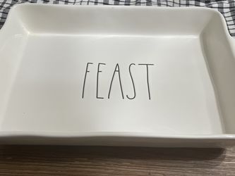 Rae Dunn Feast Dish