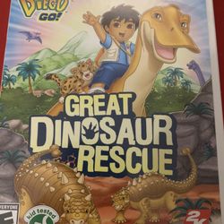 GO DIEGO GO! Great DINOSAUR RESCUE (Nintendo Wii + Wii U)