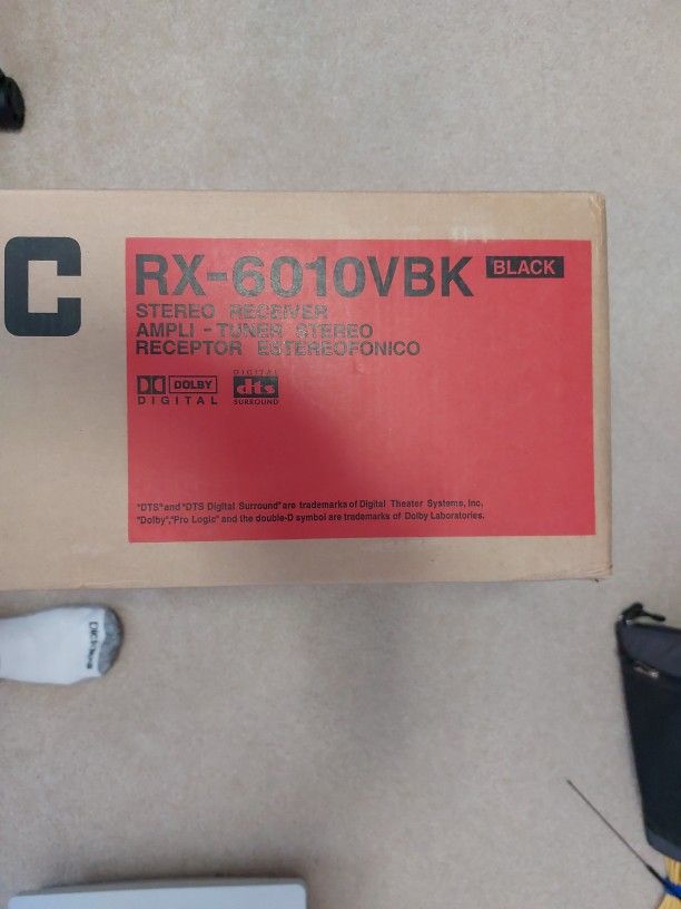 JVC Stereo Receiver RX-6010VBK
