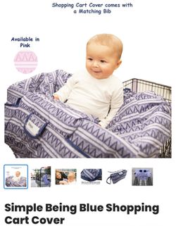 SimpleBeing Baby Shopping Cart Cover