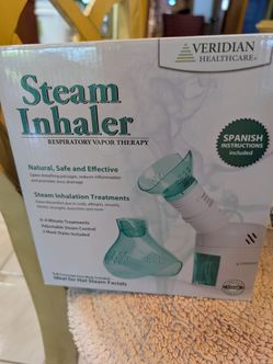 Brand New Veridian Healthcare Steam Inhaler Respiratory Vapor Therapy System (Model 11-525)