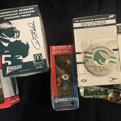 Philadelphia Eagles Memorabilia Lot (12) Pieces