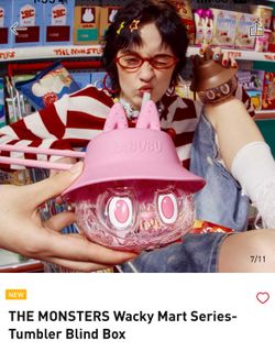 The Monsters Wacky Mart Tumbler Pink !