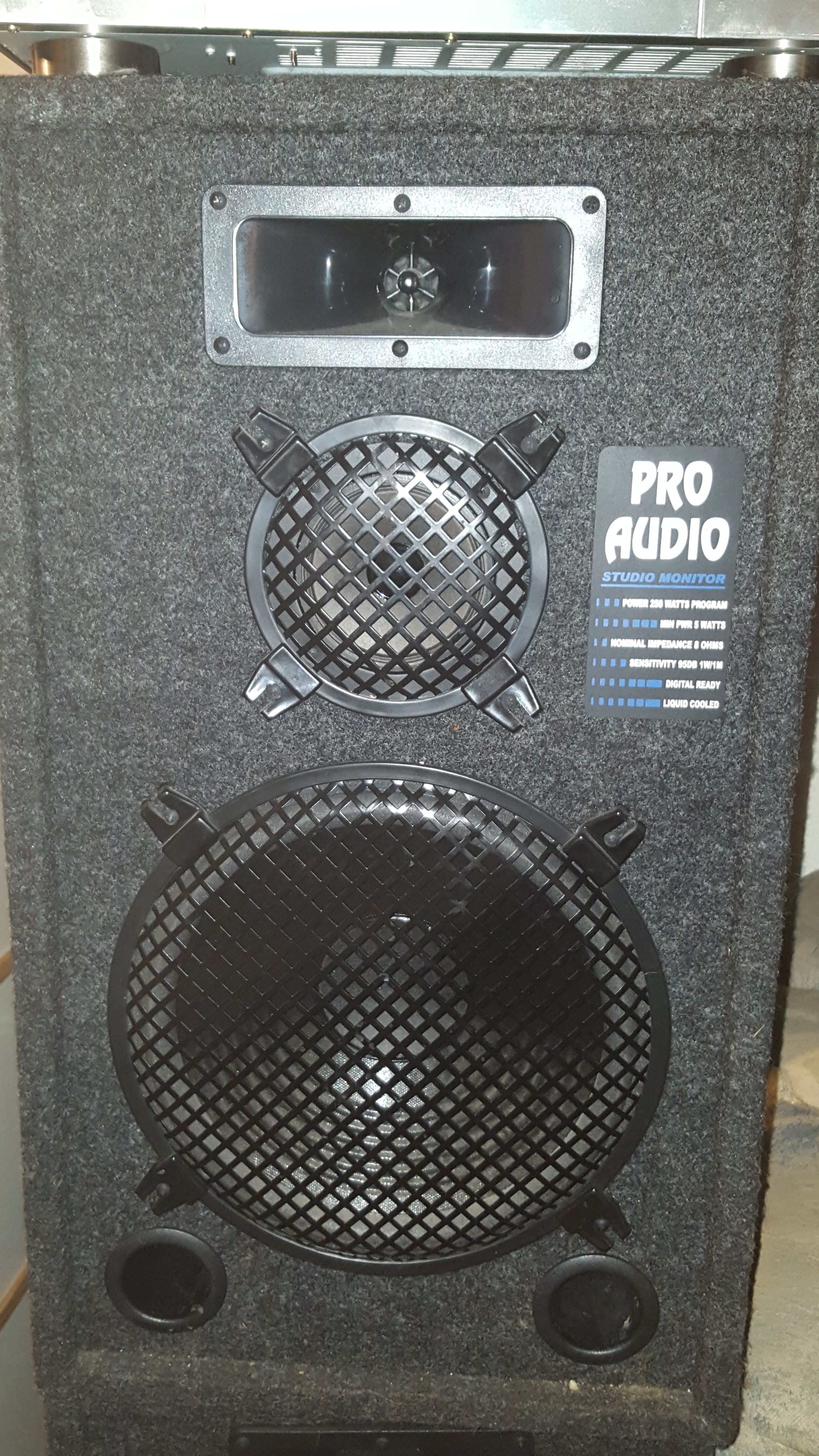 Pro audio speakers