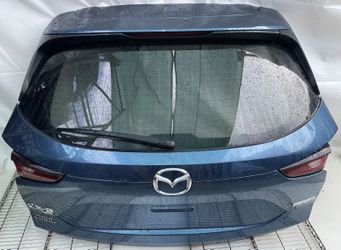 MAZDA CX-5 REAR TRUNK LID DECK TAIL GATE HATCH ASSEMBLY BLUE (45B) 17-25