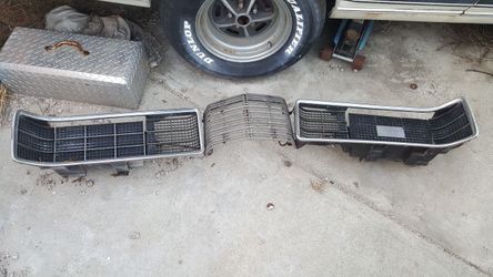 71 ford galaxie convertible front grill