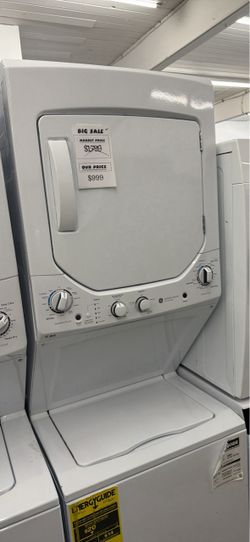 2.3 cu. ft. Washer 4.4 cu. ft. Gas Dryer Combo in White ( White )