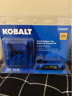 Kobalt batery and charger