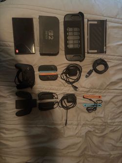 Nintendo Switch 2 with multiple accessories