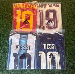 Argentina & Spain jerseys