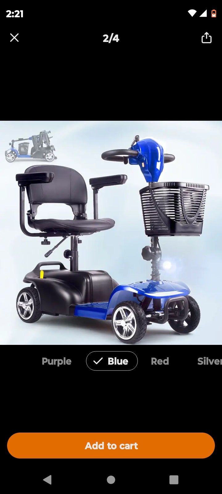 Mobility Scooter Brand New