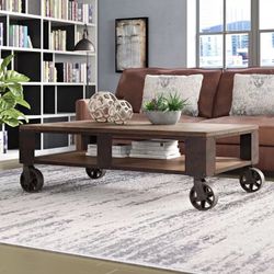 Schlenker Coffee Table Barnyard Rustic