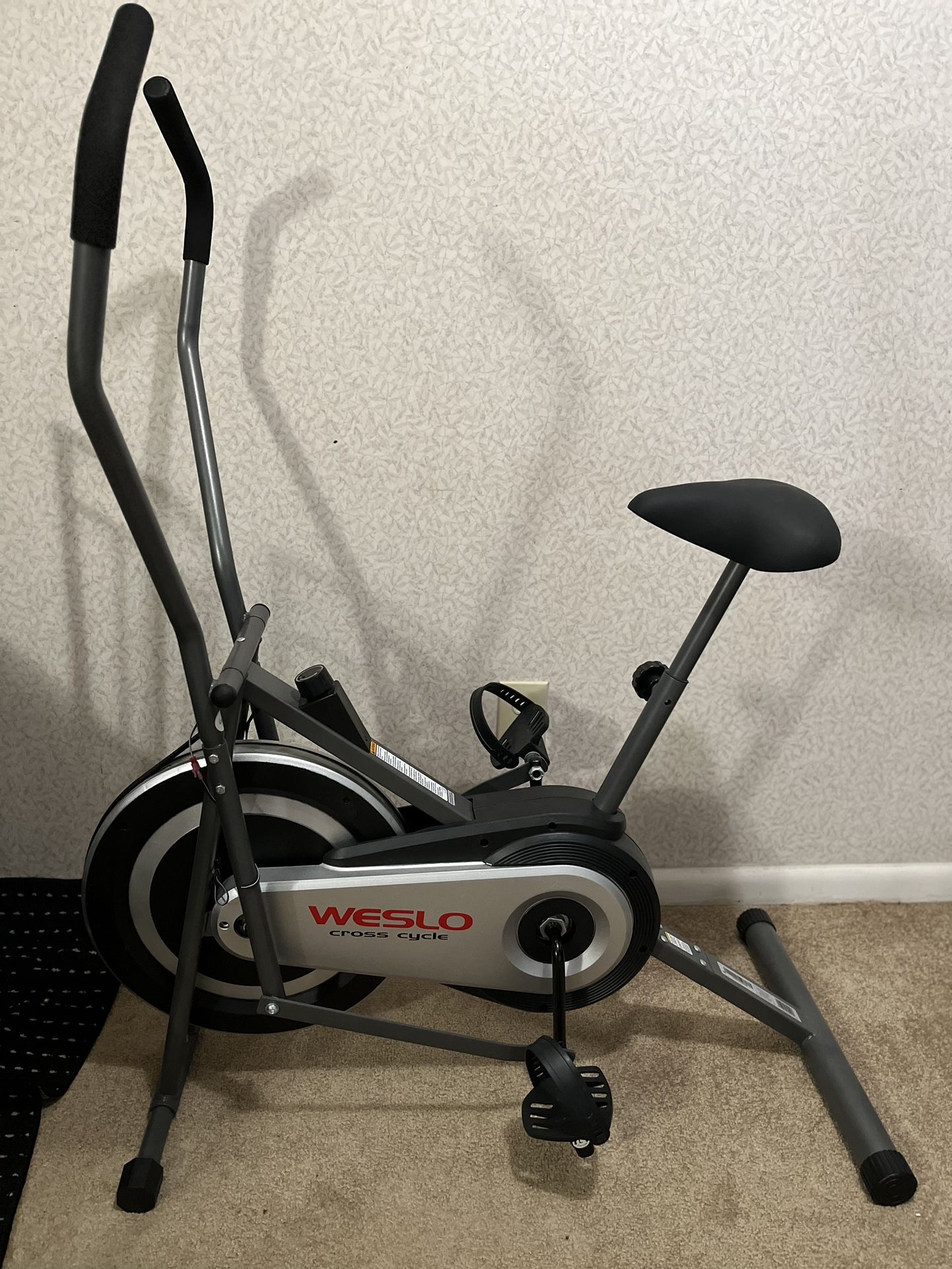 Weslo upright exercise bike cheap