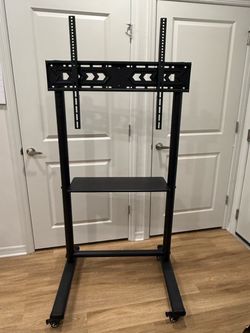 Rolling TV stand