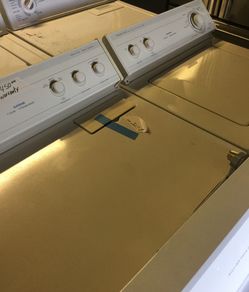 Whirlpool washer and dryer set/ one year warranty/ delivery and installation are available