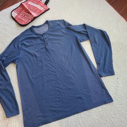 lululemon Playera Manga Larga De Hombre