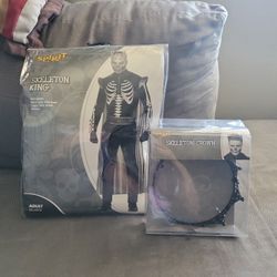 Skeleton King With Crown 