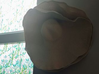Wide Brim Straw Sun Hat